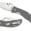 Spyderco Alcyone™ G-10 Grey* Clipit