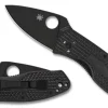 Spyderco Ambitious™ Lightweight Black Blade* Clipit