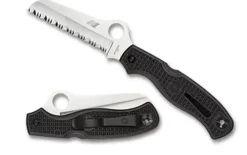 Spyderco Atlantic Salt™ Black Frn* Clipit