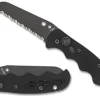 Spyderco Autonomy™ G-10 Black/Black Blade* Restricted