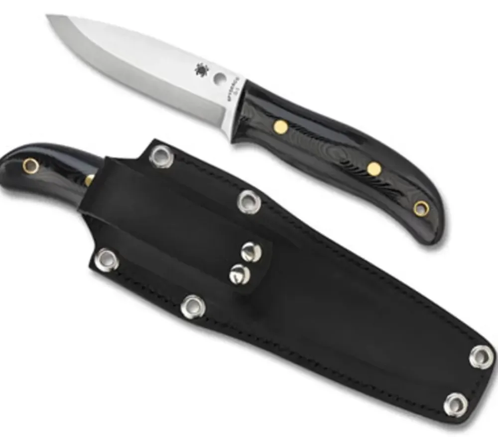 Spyderco Bushcraft G-10 Black* Archived Products