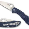 Spyderco Delica® 4 Dark Navy Frn Cpm 20Cv Exclusive* Exclusives