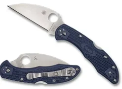 Spyderco Delica® 4 Dark Navy Frn Cpm 20Cv Wharncliffe Exclusive* Exclusives