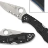 Spyderco Delica® 4 Lightweight Thin Blue Line* Clipit