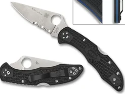 Spyderco Delica® 4 Lightweight Thin Blue Line* Clipit