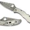 Spyderco Delica® 4 Ti/Damascus* Clipit
