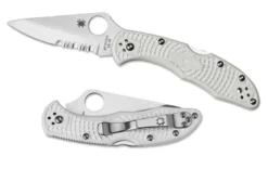 Spyderco Delica® 4 White Frn* Archived Products