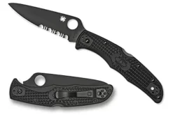 Spyderco Endura® 4 Frn Black/Black Blade* Clipit