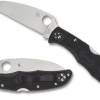 Spyderco Endura® 4 Frn Black Wharncliffe* Clipit