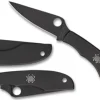 Spyderco Grasshopper™ Black* Non-Locking Folding