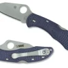 Spyderco Kahr Arms Delica® 4 Denim* Archived Products