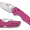 Spyderco Lil' Native® Pink G-10 Cpm S45Vn Exclusive* Exclusives