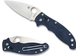 Spyderco Manix® 2 Lightweight Frcp Dark Blue Cpm S110V* Clipit