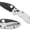 Spyderco Manix® 2 Lightweight Frcp White Cpm Rex 45* Clipit