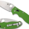 Spyderco Manix® 2 Neon Green G-10 Cpm 20Cv Exclusive* Exclusives