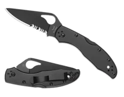 Spyderco Meadowlark® 2 Stainless Black Blade* Byrd Knives
