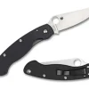 Spyderco Military™ Model G-10 Black Left Hand* Clipit