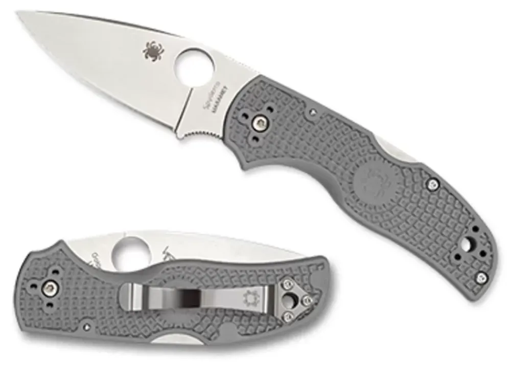 Spyderco Native® Frn Grey Maxamet* Clipit