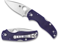 Spyderco Native® 5 G-10 Dark Blue Cpm S110V* Clipit