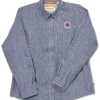 Spyderco Orvis® Women'S Tech Chambray Blue Work Shirt Long Sleeve* Accessories