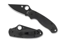 Spyderco Para® 3 G-10 Black/Black Blade* Clipit