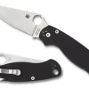 Spyderco Para Military® 2 G-10 Black Plainedge™* Clipit