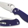 Spyderco Para Military® 2 G-10 Dark Blue Cpm S110V* Clipit