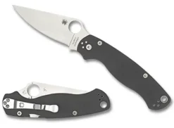 Spyderco Para Military® 2 G-10 Dark Gray Maxamet* Clipit