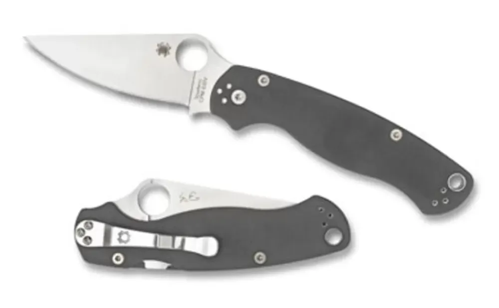 Spyderco Para Military® 2 Gray G-10 20Cp Sprint Run™* Archived Products