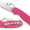 Spyderco Para® 3 Pink G-10 Cpm S45Vn Exclusive* Exclusives