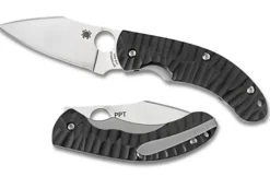 Spyderco Perrin Ppt™ Black Corrugated G-10* Archived Products