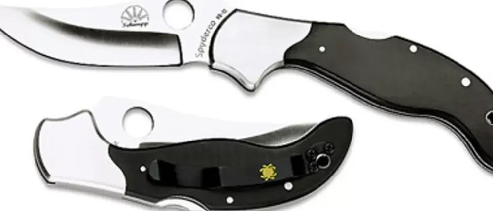Spyderco Persian Folder™ Black Micarta* Archived Products