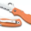 Spyderco Rescue™ 93Mm Orange Frn* Archived Products