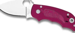 Spyderco Salsa™ Aluminum Cranberry* Archived Products