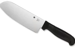 Spyderco Santoku Polypropylene Black* Fixed Blades