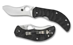 Spyderco Zulu Black Corrugated G-10 Handle* Archived Products