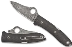 Spyderco Spyopera™ Carbon Fiber Thor™ Damascus* Clipit