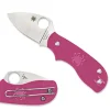 Spyderco Squeak™ Frn Pink* Non-Locking Folding