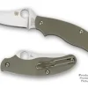 Spyderco Uk Penknife™ Foliage Green G-10 Drop Point* Archived Products