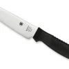 Spyderco Utility Knife 4.5" Polypropylene Black* Culinary