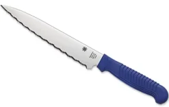 Spyderco Utility Knife 6.5" Polypropylene Blue* Fixed Blades