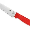 Spyderco Utility Knife 4.5" Polypropylene Red* Culinary