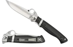 Spyderco Vallotton Sub-Hilt™ G-10 Black* Clipit