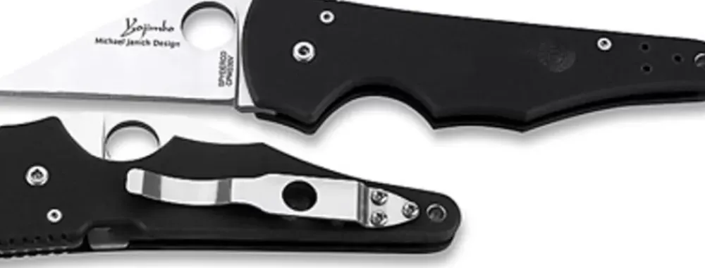 Spyderco Yojimbo™ Black G-10* Archived Products
