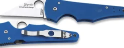 Spyderco Yojimbo™ Blue G-10* Archived Products