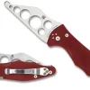 Spyderco Yojimbo™ 2 G-10 Red Trainer* Clipit