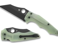 Spyderco Yojumbo™ Natural G-10 Cpm M4 Black Blade Exclusive* Exclusives
